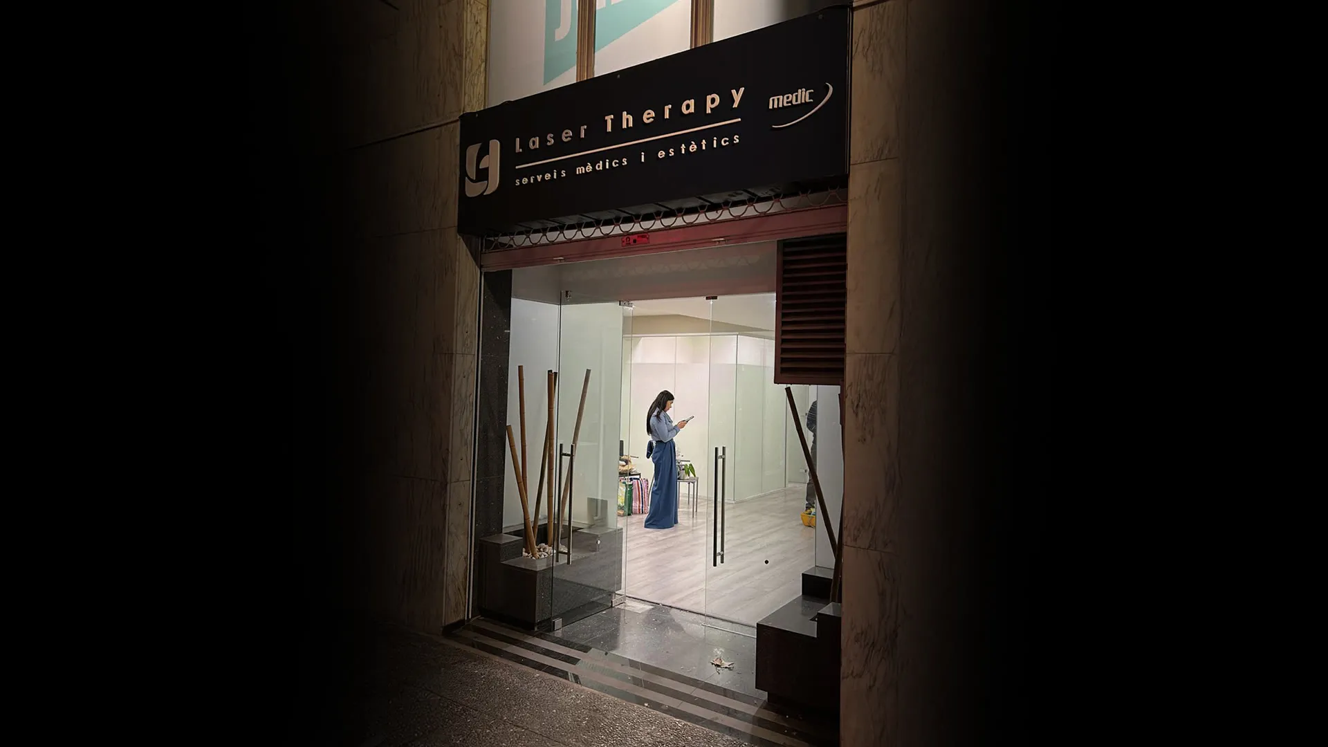 Fachada del centro Laser Therapy Medic en Girona